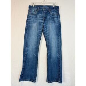 Levi's 527 Jeans Men's 32x30 Blue Bootcut Medium Wash Denim 100% Cotton Workwear